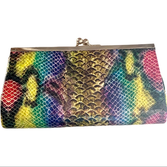 Depeche Mode Handbags - Snake Skin Clutch